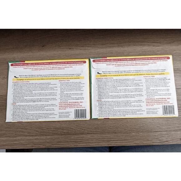 NWT SET OF 2 AUNT MARTHA'S TRANSFERS FOR EMBROIDERY, PAINTING, QUILTING & MORE - Picture 2 of 6